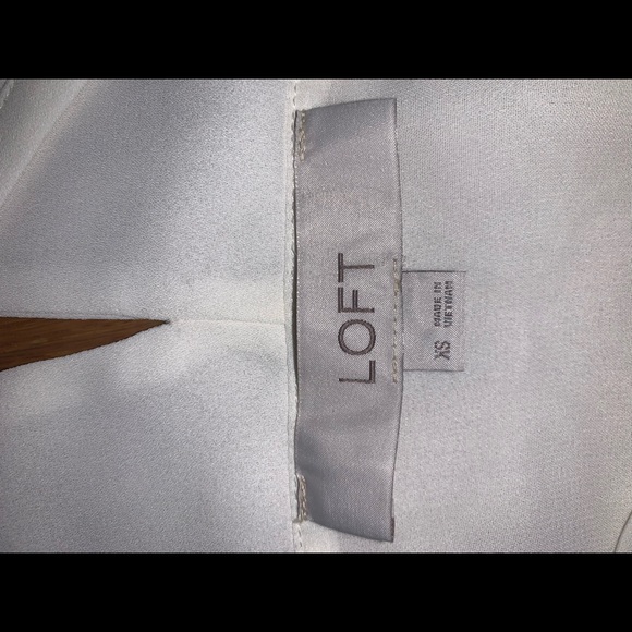LOFT off white halter. - Picture 3 of 3